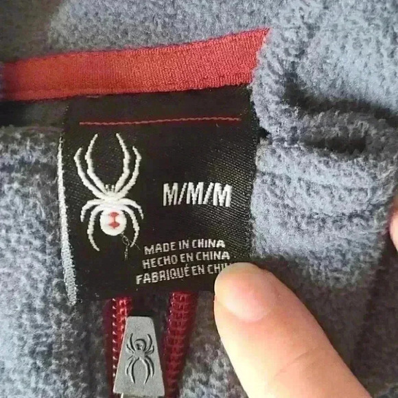 1/4 Zip Spyder Jacket - Picture 4 of 6